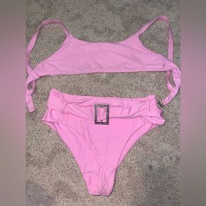 Pink Sparkly Barbie Swimsuit